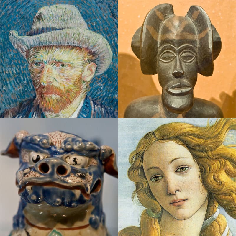 Collection of masterpiece studies